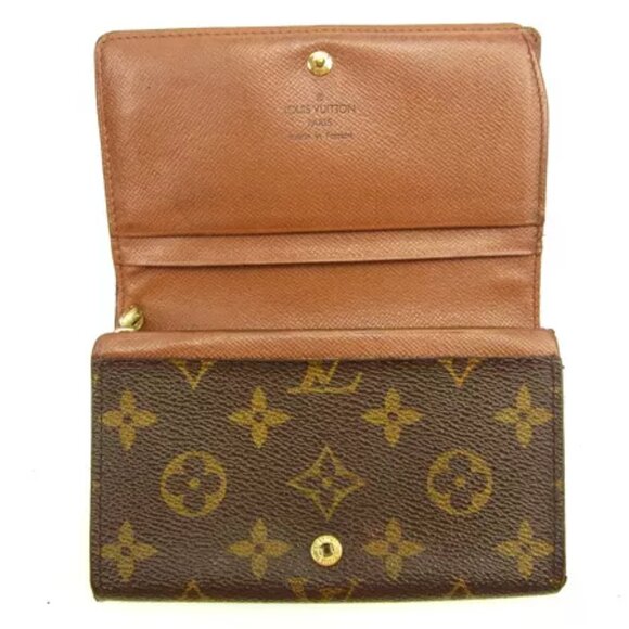 Louis Vuitton Wallet Purse Monogram Brown Woman unisex Authentic Used - Picture 6 of 6